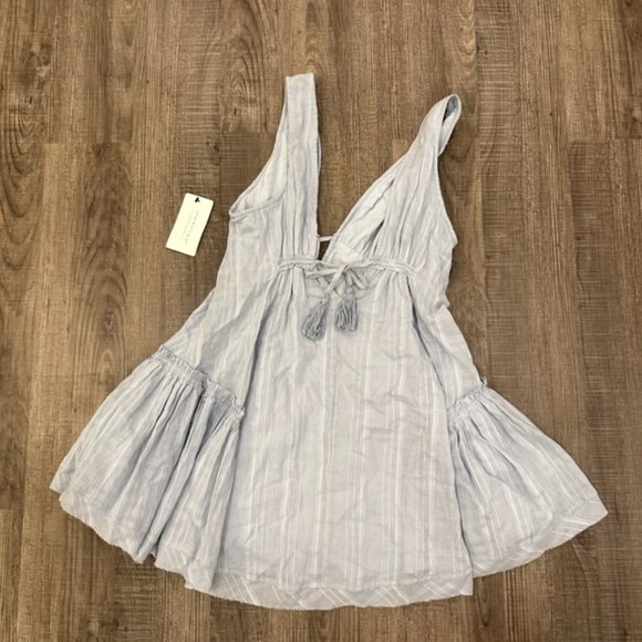 V Neck Babydoll Dress - Picture 5 of 5